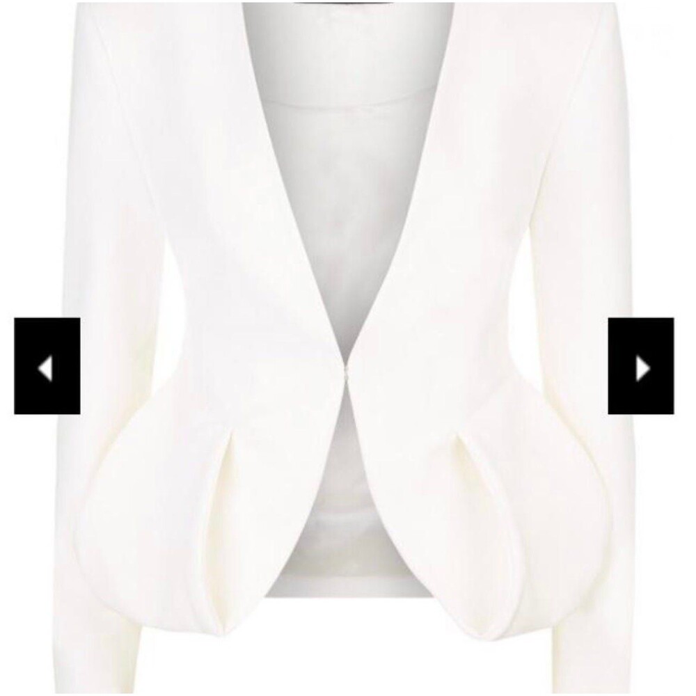 AQ/AQ Small Ivory Jacket